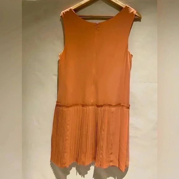 Banana Republic blush pleated dress 10 - Picture 2 of 11